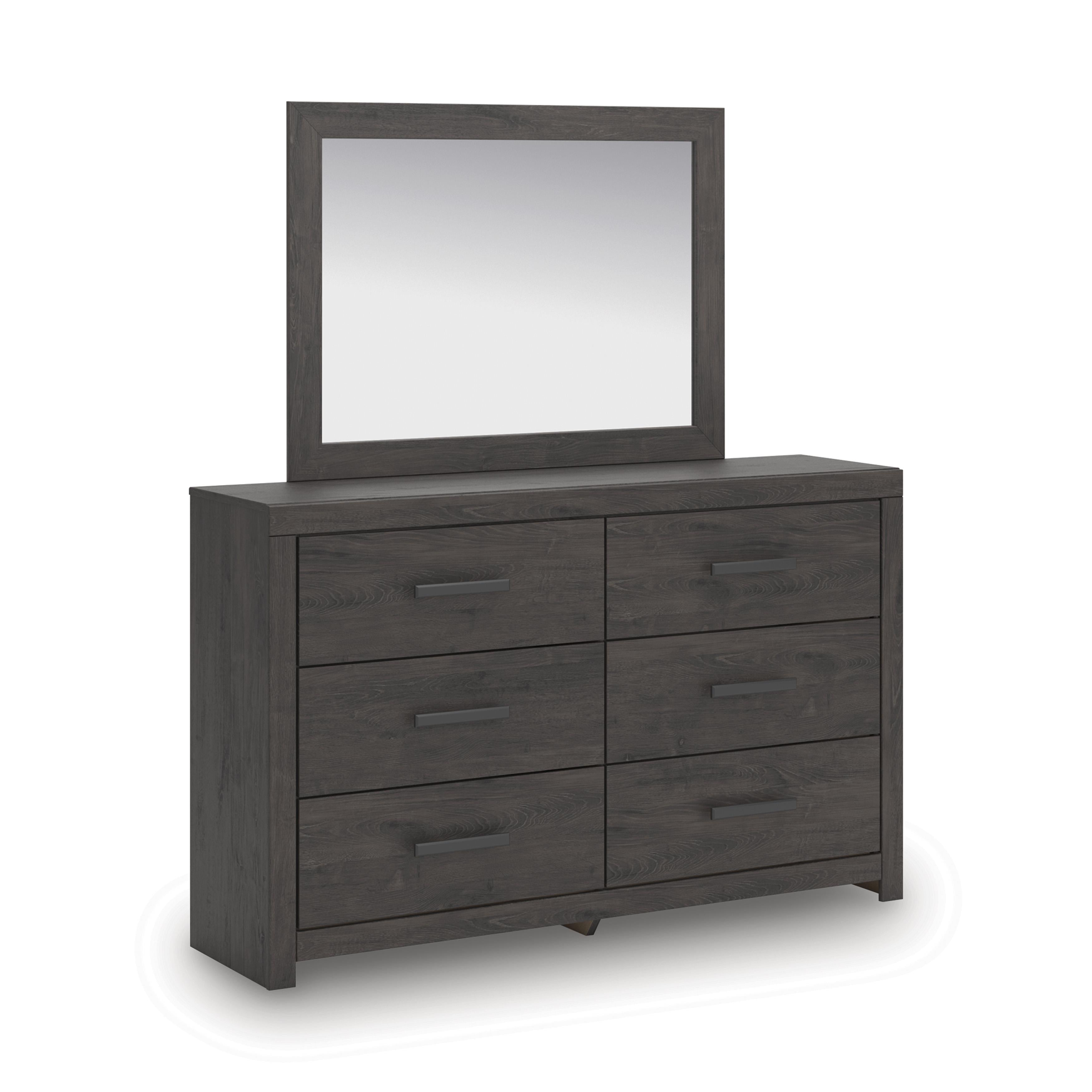 ash grey dresser Prendonea - Dresser and Mirror