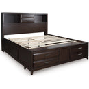 Signature Design by Ashley Vanmore B479B7 California King Storage Bed IMAGE 1