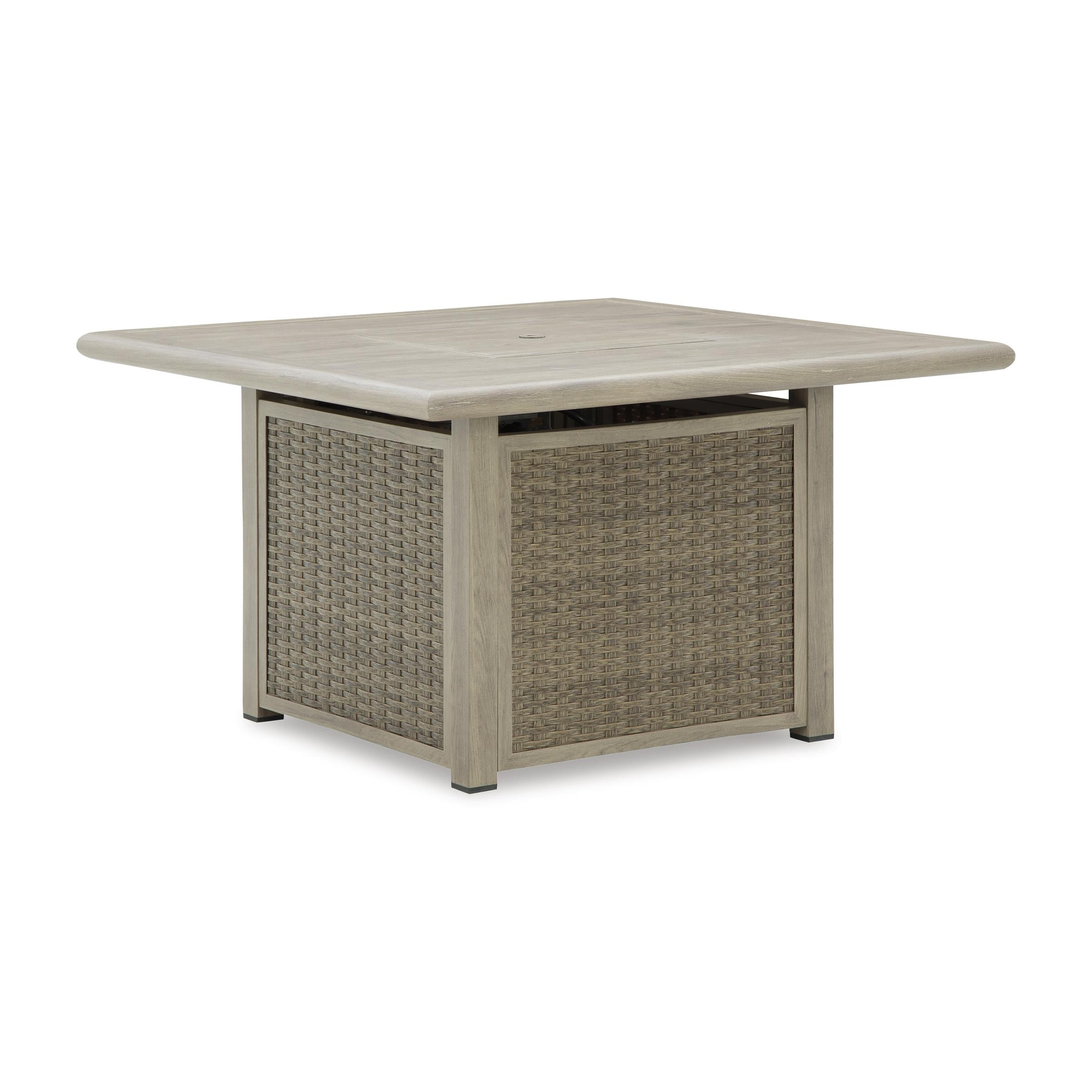 familiar × ajew Signature Design by Ashley Cliff Trails PCP690-772 Square Fire Pit Tab