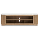 Signature Design by Ashley Camdill W808-68 XL TV Stand with Fireplace Option IMAGE 3