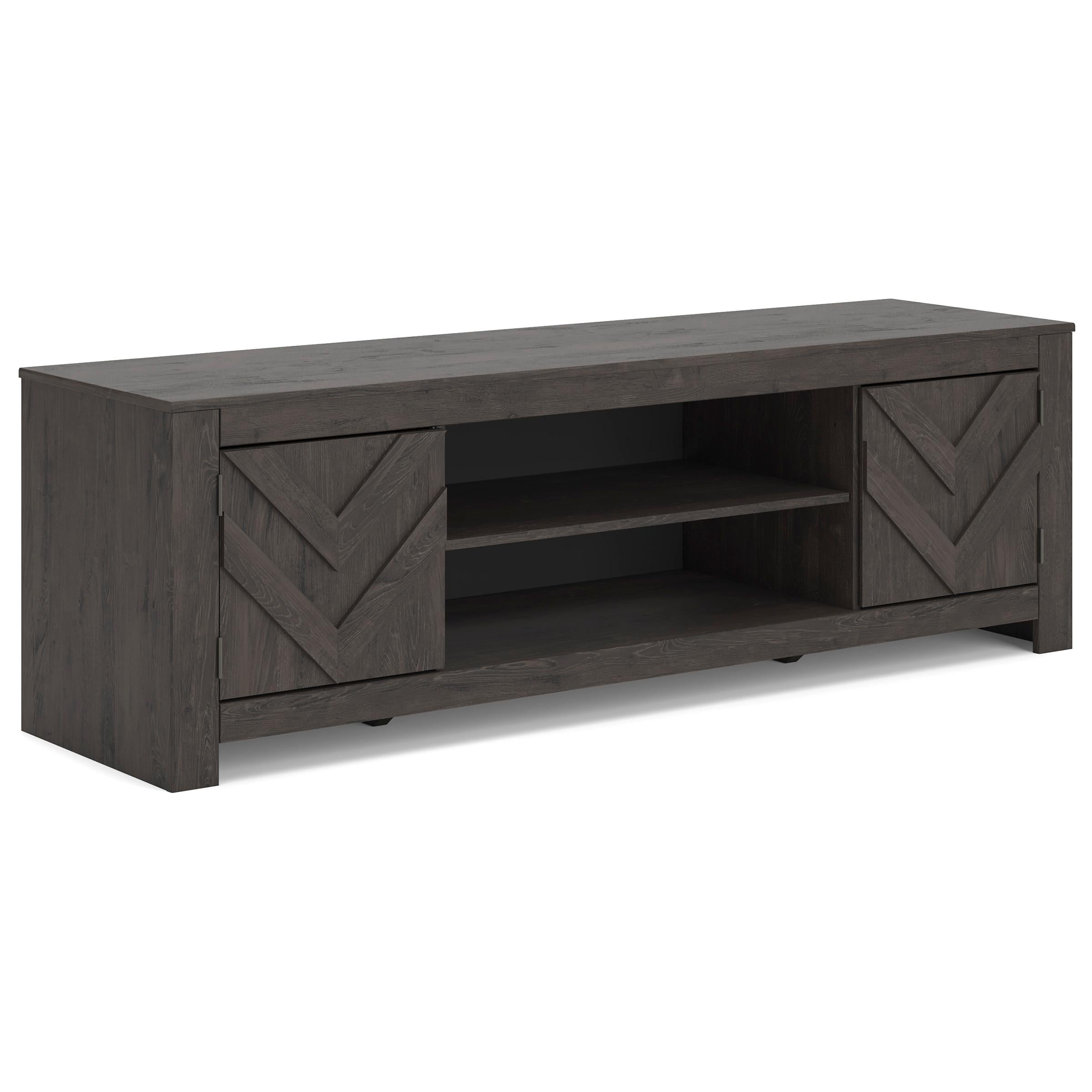 Signature Design by Ashley Cayboni W3789-68 LG TV Stand with Fireplace