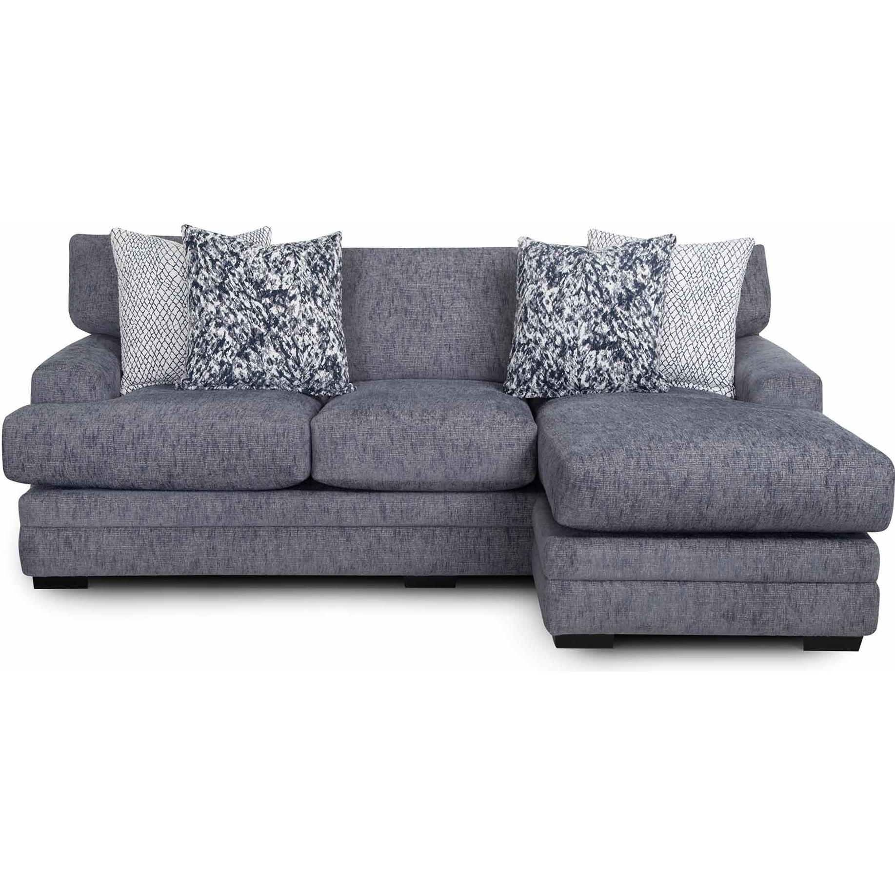 Franklin Sapphire Stationary Fabric Sofa 96026 3453-42