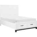 Homelegance Garretson Full Platform Kids Bed with Storage 1450WHF-1* IMAGE 3