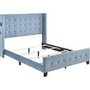 Homelegance Queen Panel Bed SH2618BLU-1 IMAGE 4
