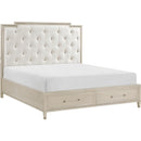 Homelegance Genoa Queen Platform Bed with Storage 1312-1* IMAGE 1