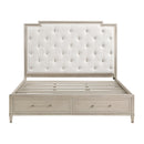 Homelegance Genoa Queen Platform Bed with Storage 1312-1* IMAGE 4