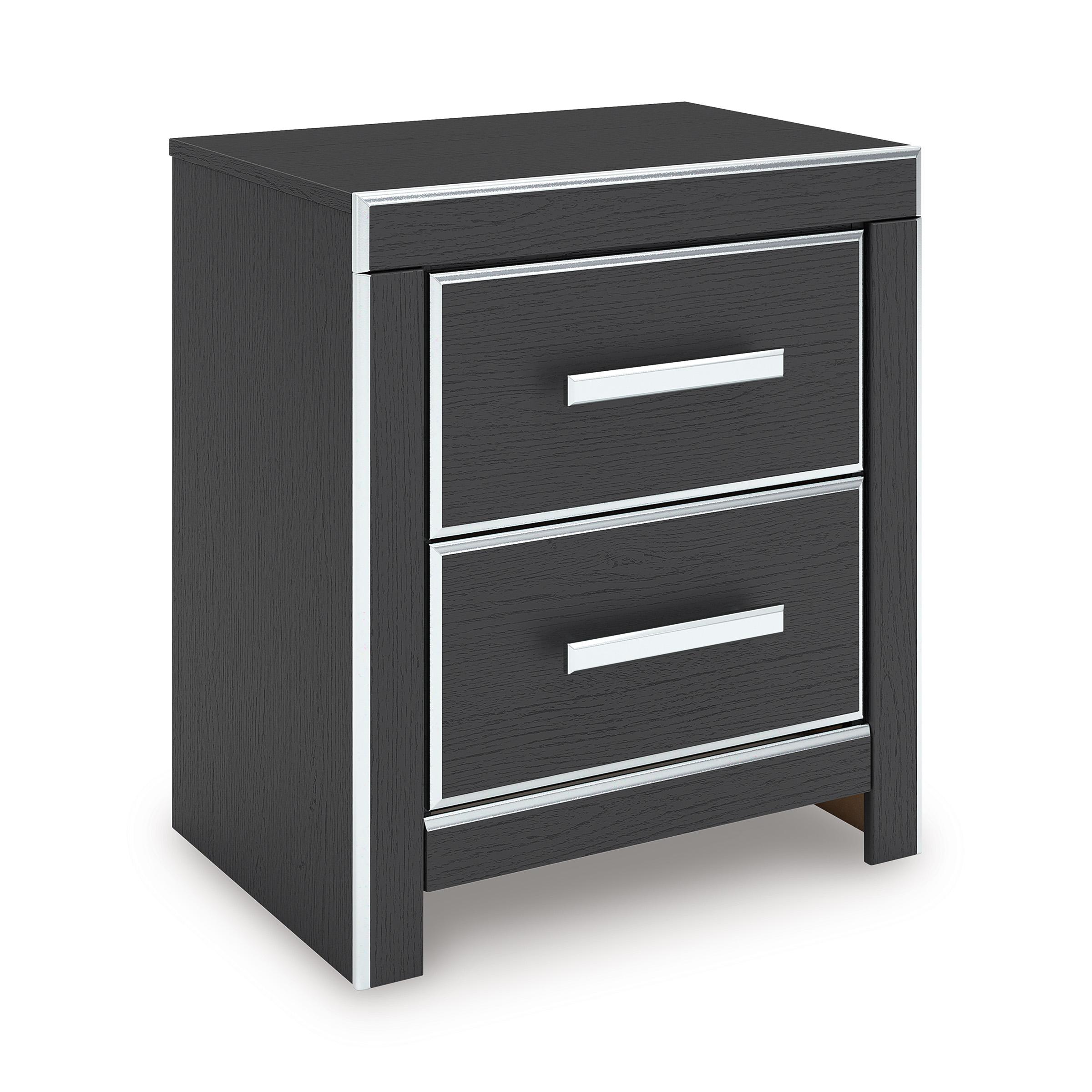 Signature Design by Ashley Zuraleus PCB3380-92 Two Drawer Night Stand
