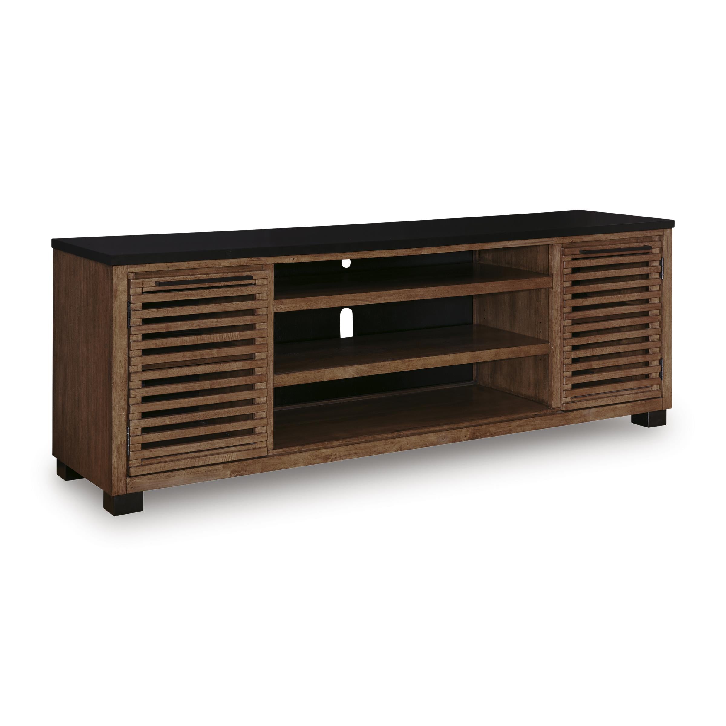 Signature Design by Ashley Kallari W737-78 XL TV Stand with Fireplace