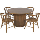 Jofran Dining Tables Round 2421-AUDEN48CSB/T IMAGE 5