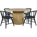 Jofran Dining Tables Round 2421-AUDEN60NTB/T IMAGE 4