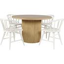 Jofran Dining Tables Round 2421-AUDEN60NTB/T IMAGE 5
