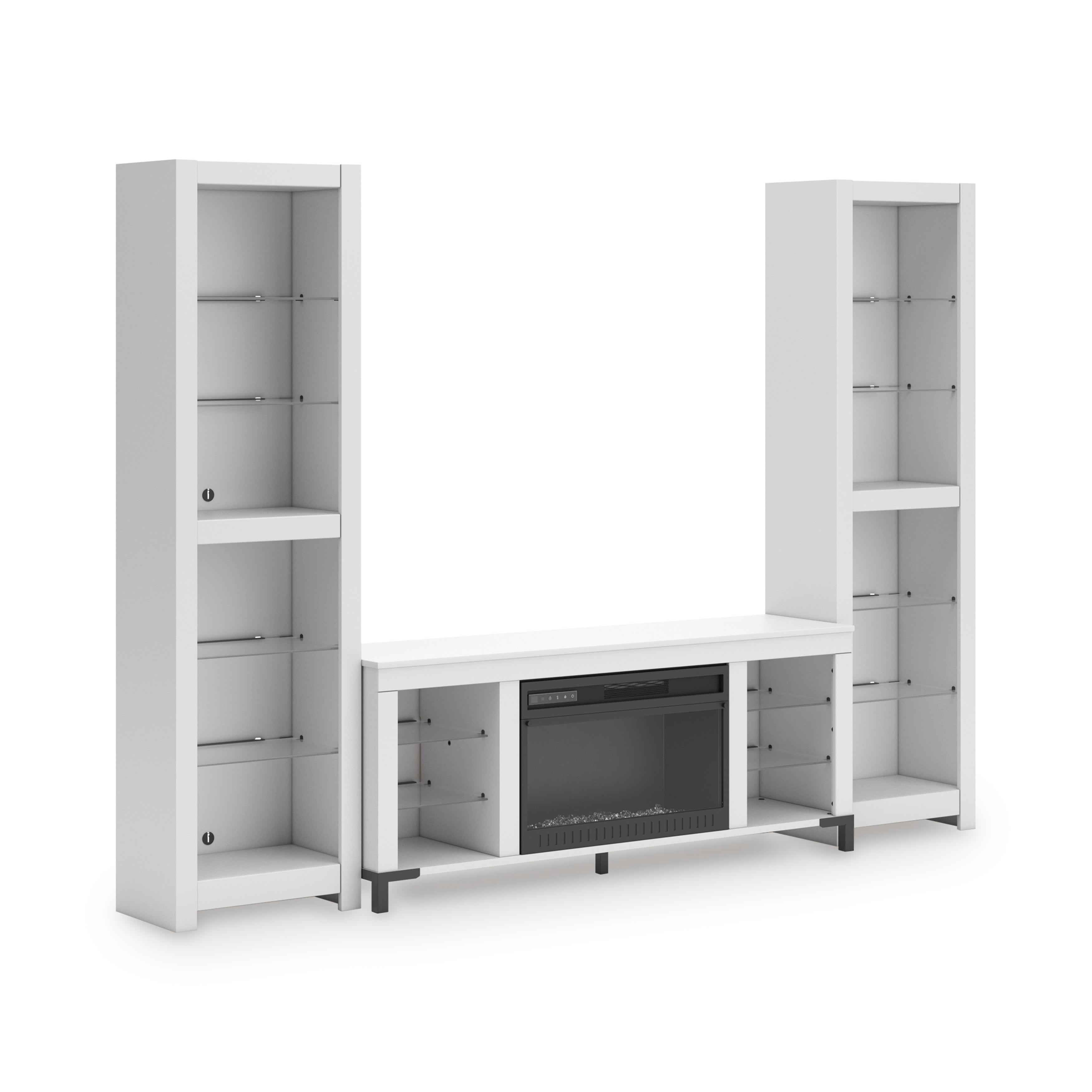 Signature Design by Ashley Brollevi W2722W1 3 pc Entertainment Center