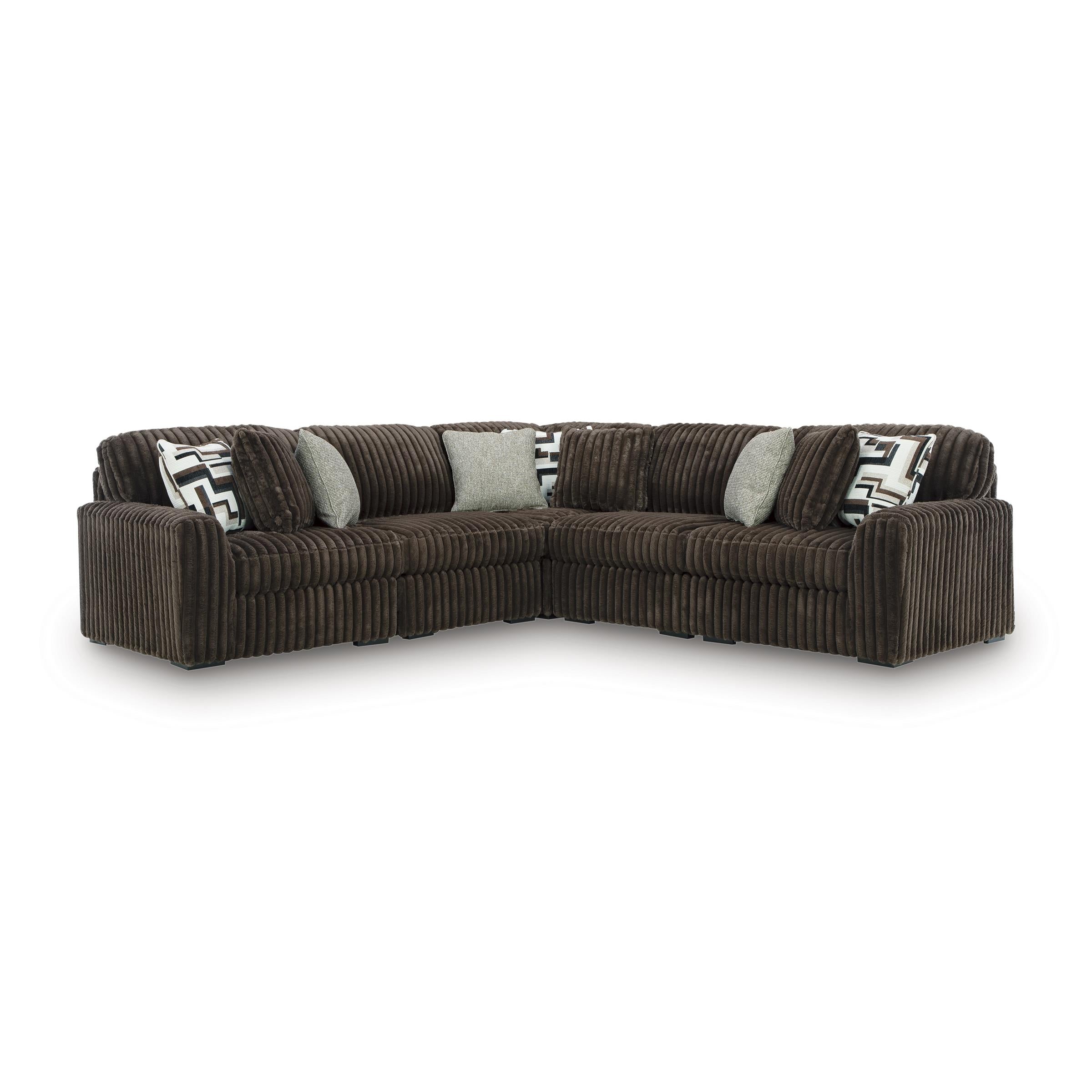 Signature Design by Ashley Midnight-Madness 98104S26 5 pc Sectional