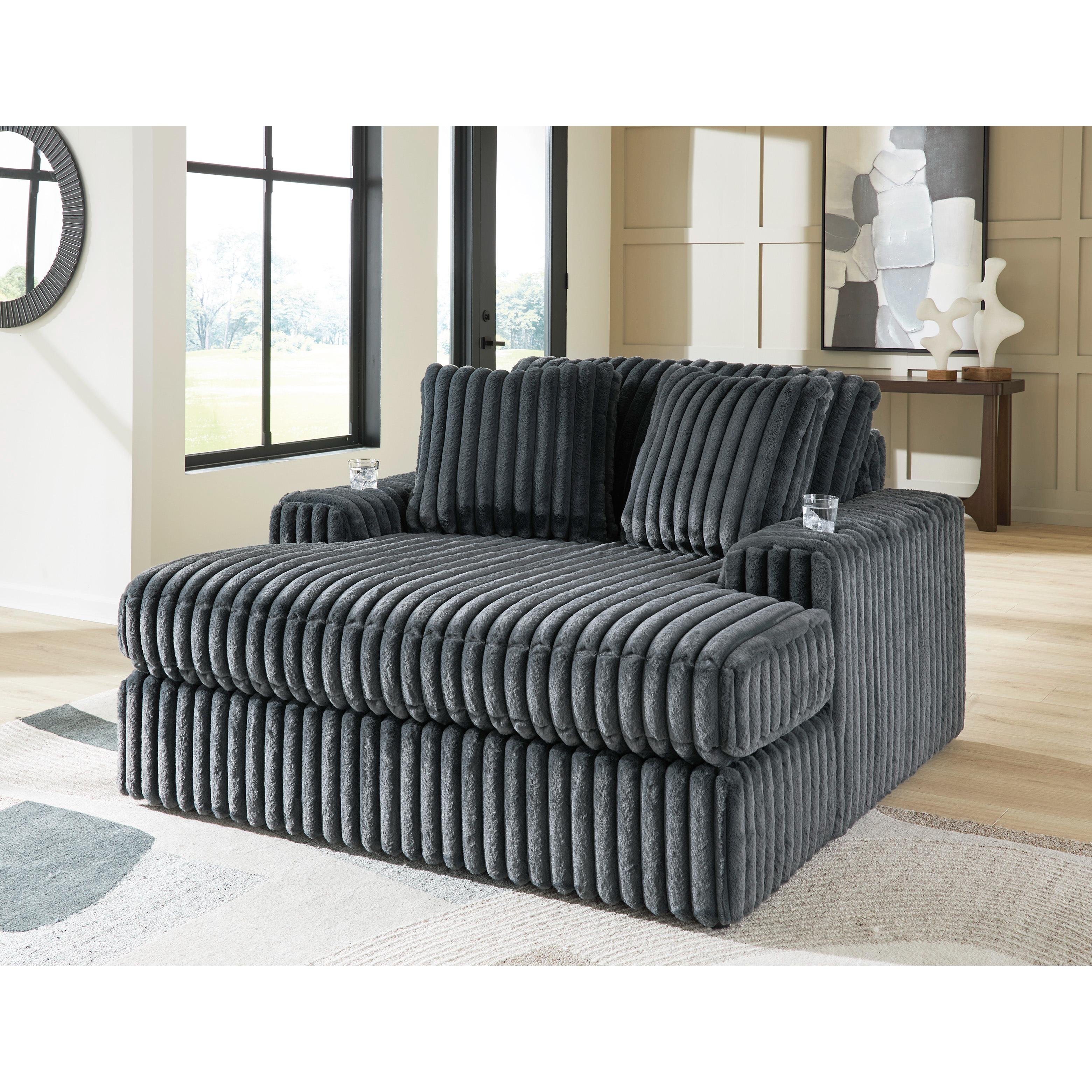 Signature Design by Ashley Midnight-Madness 9810515 Oversized Chaise
