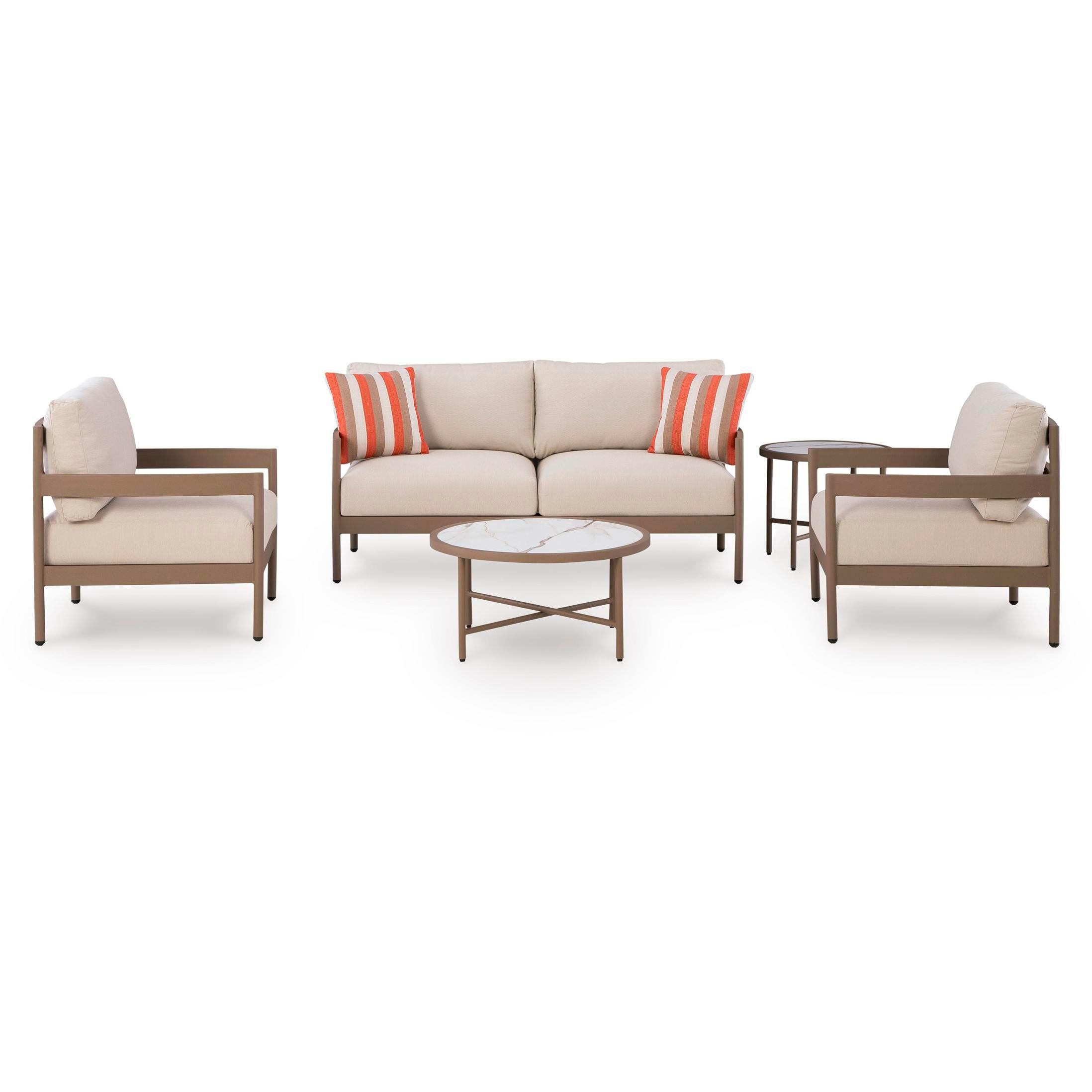 Signature Design by Ashley Bluff Trail PCP383-080 Love/Chairs/Tables S