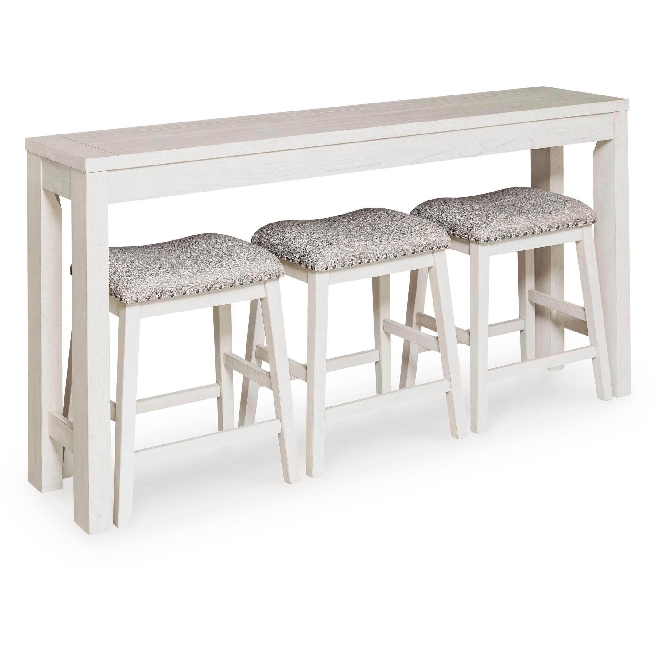 Signature Design by Ashley Robbinsdale 4 pc Counter Height Dinette D64