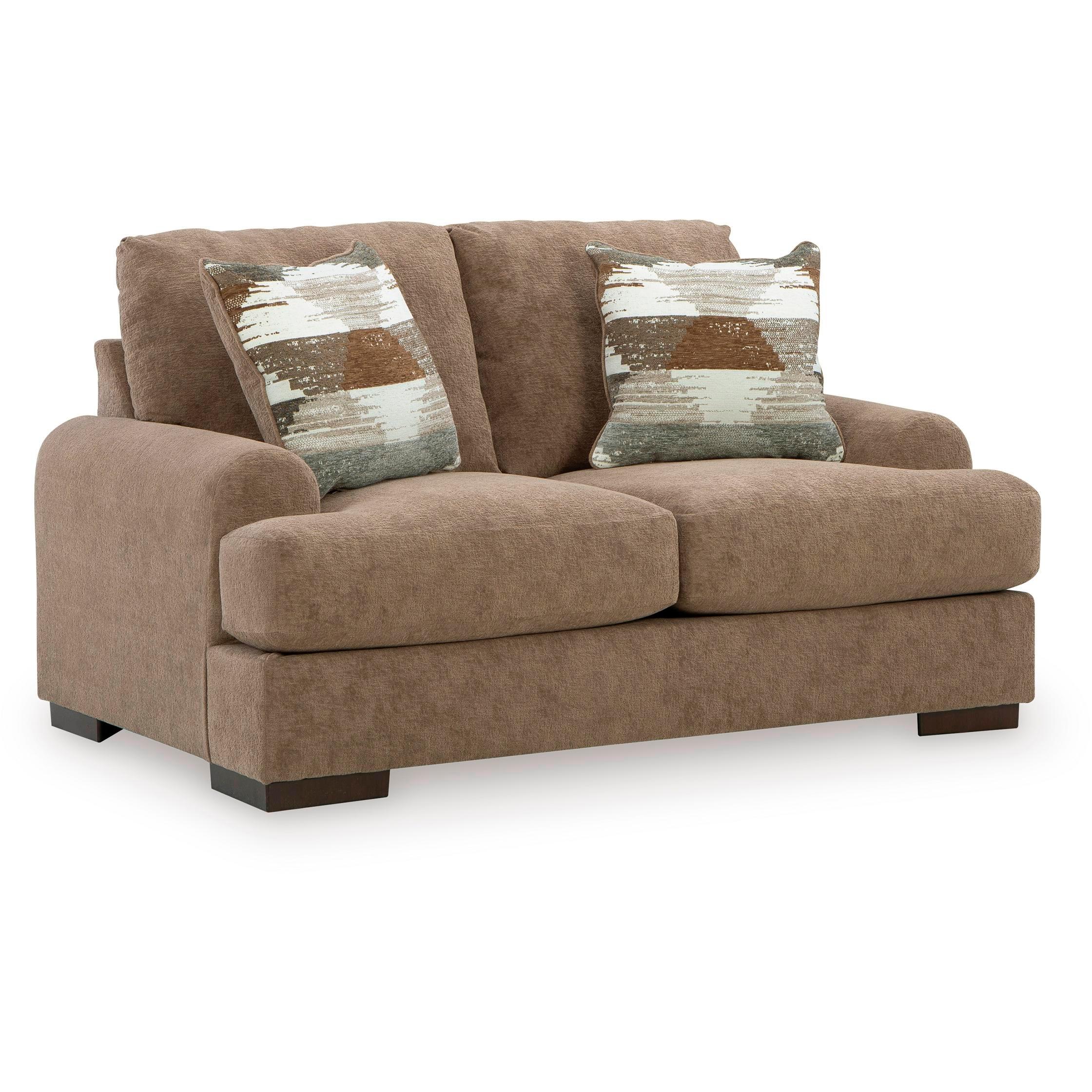 ジョハン・ゾファニー、ブラッドショーの家族、希少な画集より Signature Design by Ashley Jayne Park Stationary Fabric Loveseat PC815