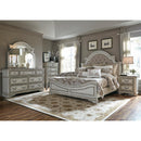  Liberty Furniture Industries Inc. Magnolia Manor 244-BR-KUBDMN 6 pc King Upholstered Bedroom Set IMAGE 1