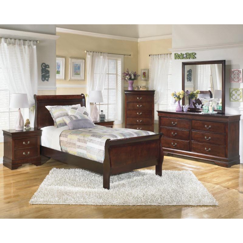 Signature Design by Ashley Alisdair B376-53 Twin Sleigh HDBD/FTBD IMAGE 2