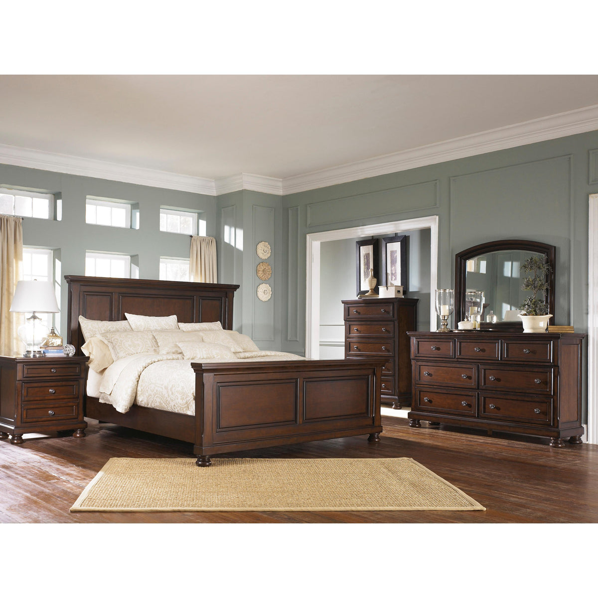Millennium Porter 2-Drawer Nightstand B697-92