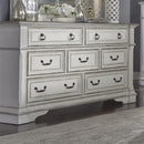  Liberty Furniture Industries Inc. Abbey Park 520-BR-QPBDM 5 pc Queen Panel Bedroom Set IMAGE 4