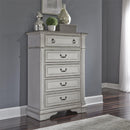  Liberty Furniture Industries Inc. Abbey Park 520-BR-QPBDMC 6 pc Queen Panel Bedroom Set IMAGE 6