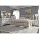  Liberty Furniture Industries Inc. Abbey Park 520-BR-KUSLDMCN 7 pc King Upholstered Sleigh Bedroom Set IMAGE 1