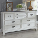  Liberty Furniture Industries Inc. Allyson Park 417-BR-QPBDM 5 pc Queen Panel Bedroom Set IMAGE 4