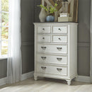  Liberty Furniture Industries Inc. Allyson Park 417-BR-KPBDMCN 7 pc King Panel Bedroom Set IMAGE 6