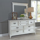 Liberty Furniture Industries Inc. Allyson Park 417-BR-KPBDMN 6 pc King Panel Bedroom Set IMAGE 5