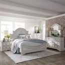  Liberty Furniture Industries Inc. Magnolia Manor  244-BR-QPBDMCN 7 pc Queen Panel Bedroom Set IMAGE 1