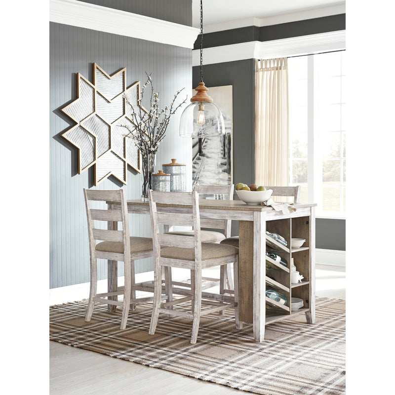 Signature Design by Ashley Skempton D394D2 5 pc Counter Height Dining Set