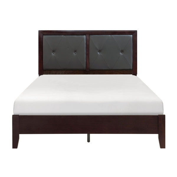 Homelegance Edina Queen Upholstered Panel Bed 2145-1* IMAGE 1