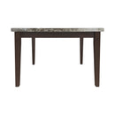 Homelegance Square Decatur Counter Height Dining Table with Marble Top 2456-36 IMAGE 2