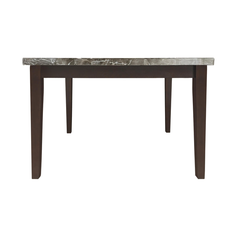 Homelegance Square Decatur Counter Height Dining Table with Marble Top 2456-36 IMAGE 2