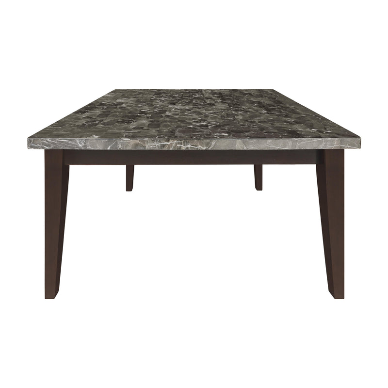 Homelegance Square Decatur Counter Height Dining Table with Marble Top 2456-36 IMAGE 3
