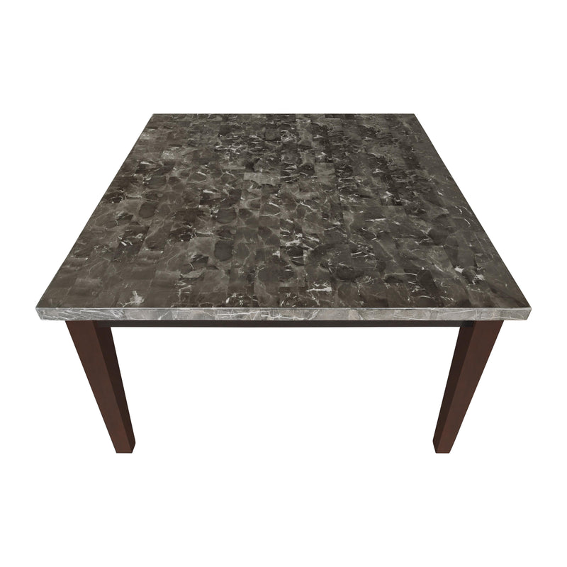 Homelegance Square Decatur Counter Height Dining Table with Marble Top 2456-36 IMAGE 4