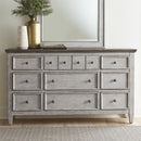  Liberty Furniture Industries Inc. Heartland 824-BR-OKPBDMC 6 pc King Panel Bedroom Set IMAGE 4