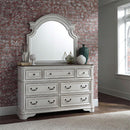 Liberty Furniture Industries Inc. Magnolia Manor 244-BR-CPBDMCN 7 pc King Panel Bedroom Set IMAGE 5