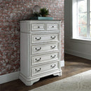  Liberty Furniture Industries Inc. Magnolia Manor 244-BR-CPBDMCN 7 pc King Panel Bedroom Set IMAGE 6