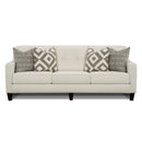 Fusion Furniture Stationary Fabric Sofa 3280BSugarshack Glacier IMAGE 1