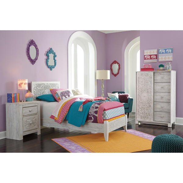 Signature Design by Ashley Paxberry B181B24 5 pc Twin Panel Bedroom Set IMAGE 1