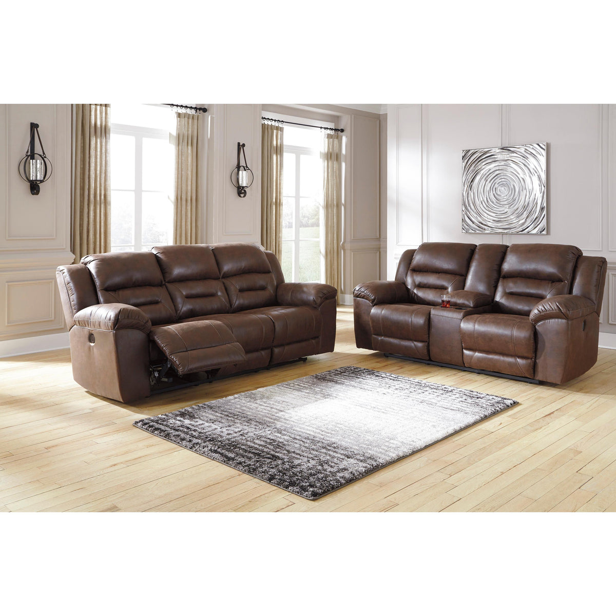 Signature Design by Ashley Stoneland 39904U2 2 pc Power Reclining Livi