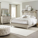  Liberty Furniture Industries Inc. Ivy Hollow 457-BR-KMTDM 5 pc King Mantle Bedroom Set IMAGE 1