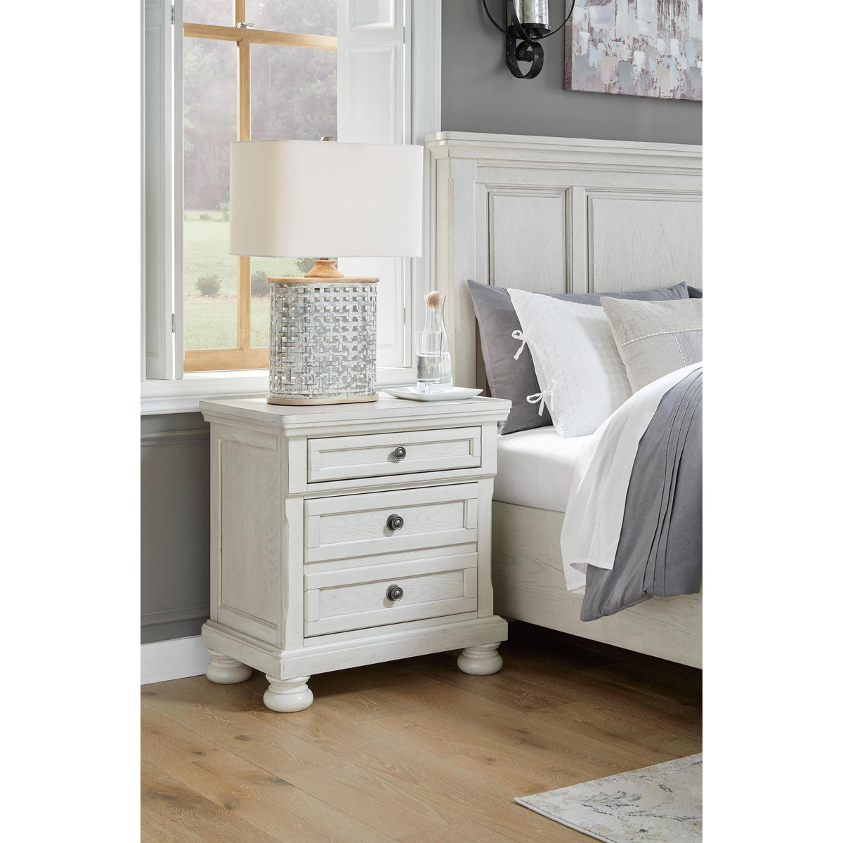 Signature Design by Ashley Robbinsdale B742B38 8 pc King Panel Bedroom
