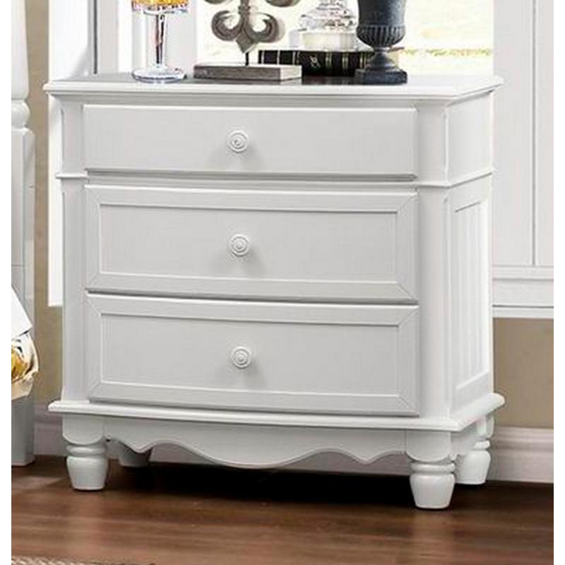 Homelegance Clementine 3-Drawer Nightstand 1799-4 IMAGE 1