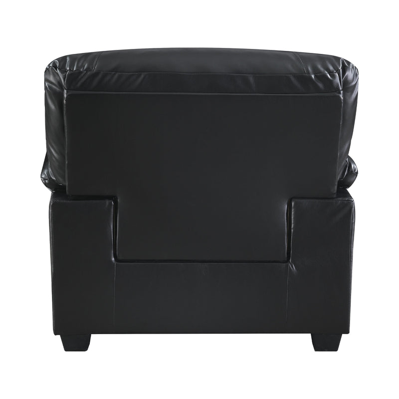 Homelegance Talon Stationary Bonded Leather Chair 8511BK-1 IMAGE 4