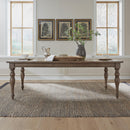  Liberty Furniture Industries Inc. Americana Farmhouse 615-DR-O7LGS 7 pc Dining Set IMAGE 2
