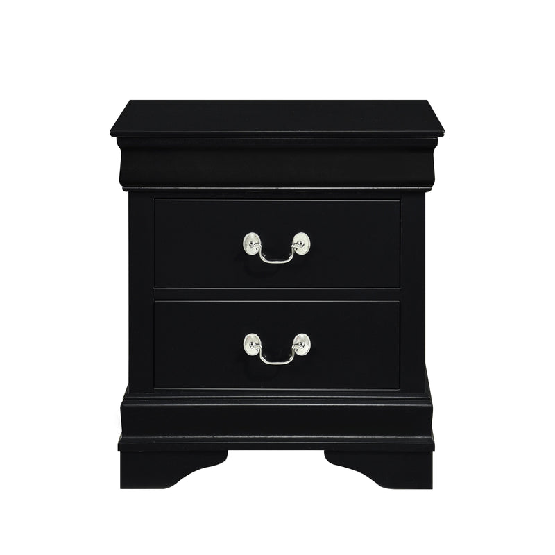 Homelegance Mayville 2-Drawer Nightstand 2147BK-4 IMAGE 1