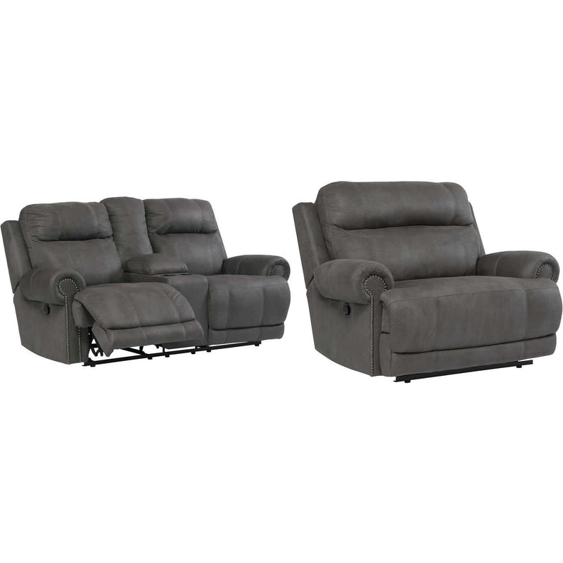 Signature Design by Ashley Austere 38401U4 2 pc Reclining Living Room